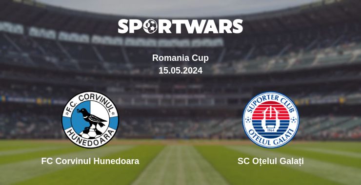 Where to watch the match FC Corvinul Hunedoara - SC Oțelul Galați