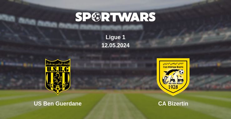 Where to watch the match US Ben Guerdane - CA Bizertin