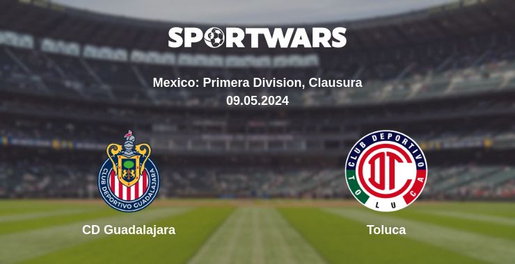 Where to watch the match CD Guadalajara - Toluca