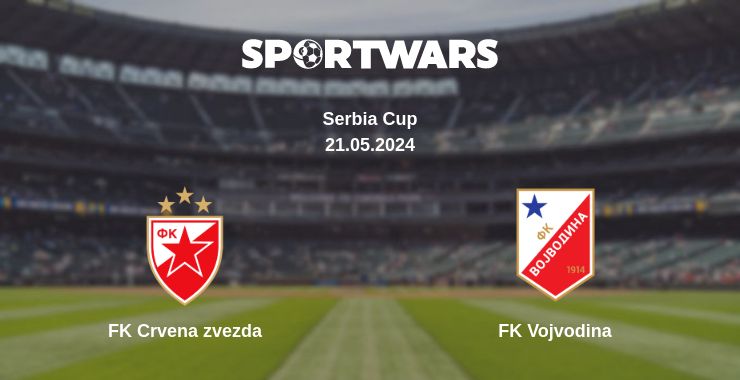 Where to watch the match FK Crvena zvezda - FK Vojvodina