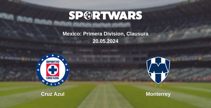 Where to watch the match Cruz Azul - Monterrey