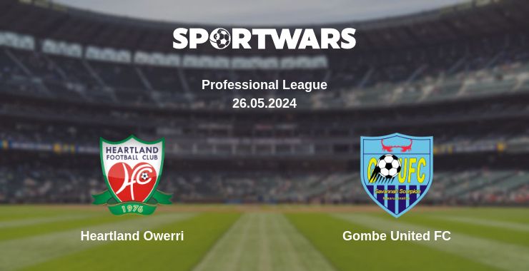 Where to watch the match Heartland Owerri - Gombe United FC