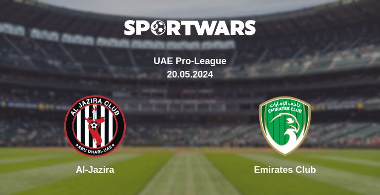 Where to watch the match Al-Jazira - Emirates Club