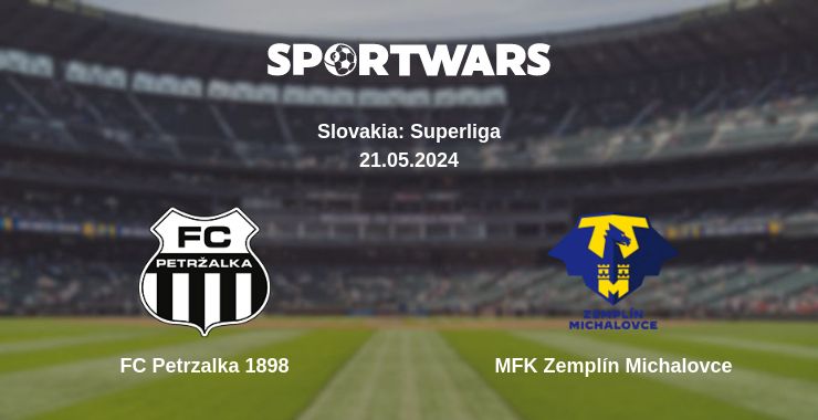 Where to watch the match FC Petrzalka 1898 - MFK Zemplín Michalovce