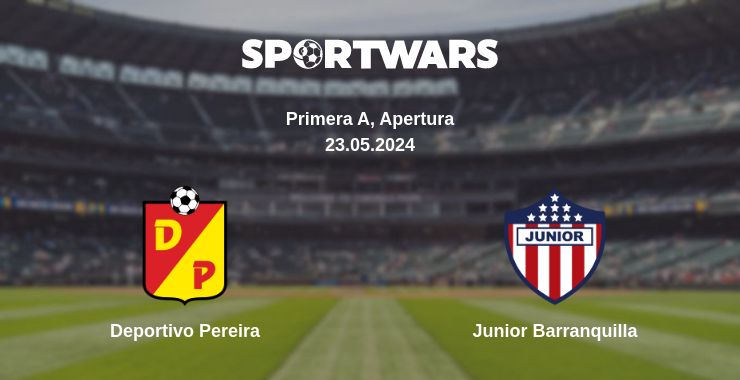 Where to watch the match Deportivo Pereira - Junior Barranquilla