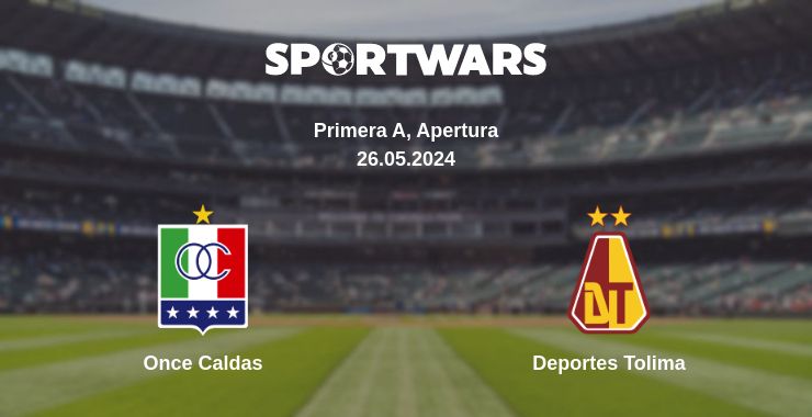 Where to watch the match Once Caldas - Deportes Tolima