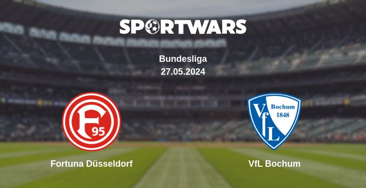 Where to watch the match Fortuna Düsseldorf - VfL Bochum