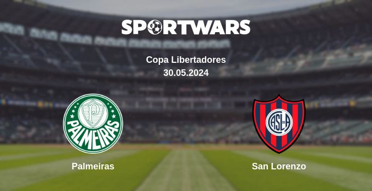 Where to watch the match Palmeiras - San Lorenzo