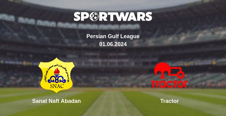 Where to watch the match Sanat Naft Abadan - Tractor