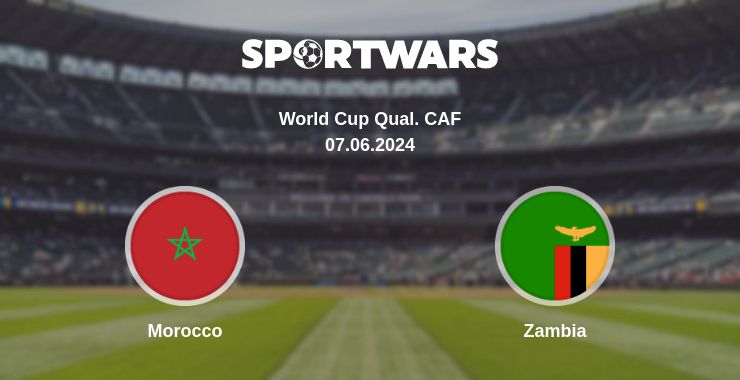 Where to watch the match Morocco - Zambia