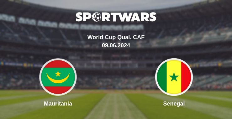 Where to watch the match Mauritania - Senegal