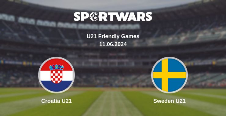 Where to watch the match Croatia U21 - Sweden U21