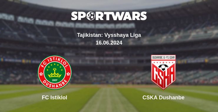 Where to watch the match FC Istiklol - CSKA Dushanbe