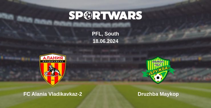 Where to watch the match FC Alania Vladikavkaz-2 - Druzhba Maykop