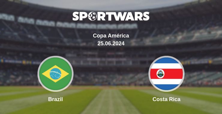 Where to watch the match Brazil - Costa Rica