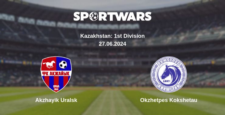 Where to watch the match Akzhayik Uralsk - Okzhetpes Kokshetau