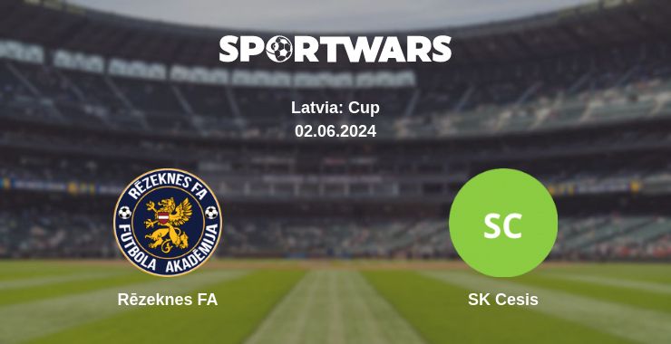 Where to watch the match Rēzeknes FA - SK Cesis