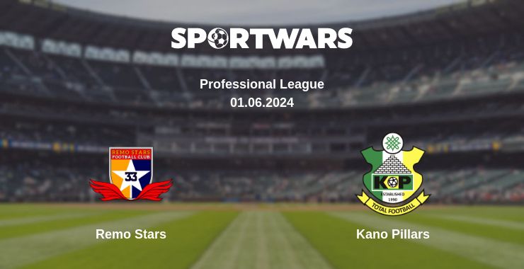 Where to watch the match Remo Stars - Kano Pillars