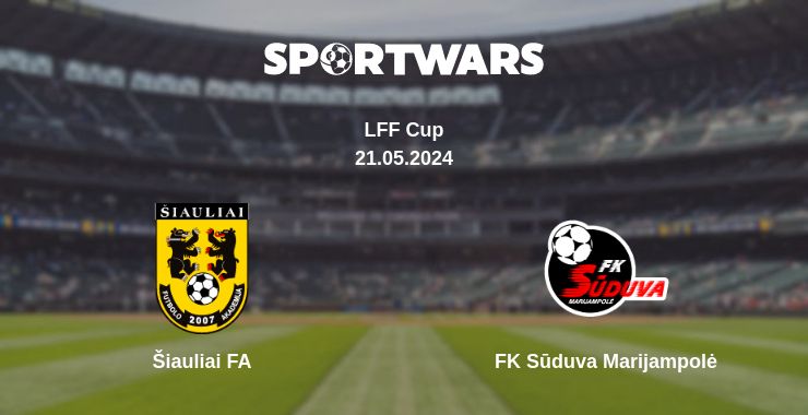 Where to watch the match Šiauliai FA - FK Sūduva Marijampolė