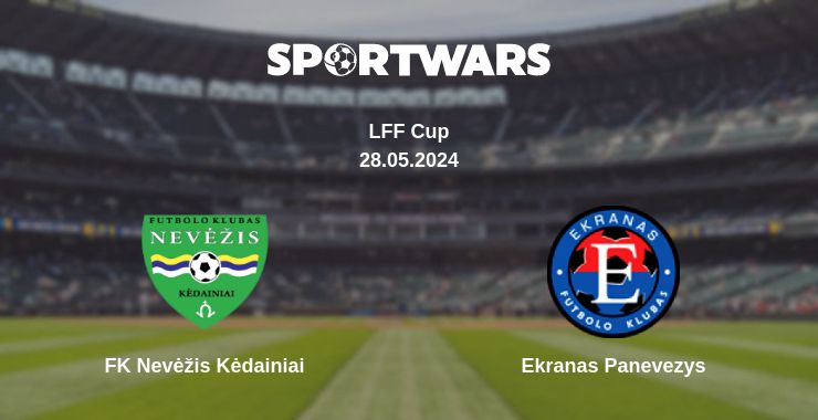 Where to watch the match FK Nevėžis Kėdainiai - Ekranas Panevezys