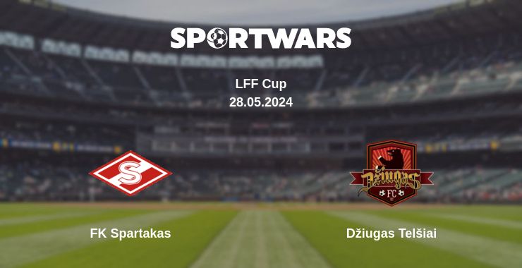 Where to watch the match FK Spartakas - Džiugas Telšiai