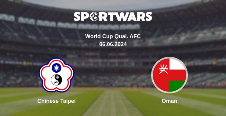 Where to watch the match Chinese Taipei - Oman