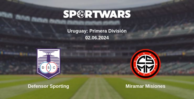 Where to watch the match Defensor Sporting - Miramar Misiones