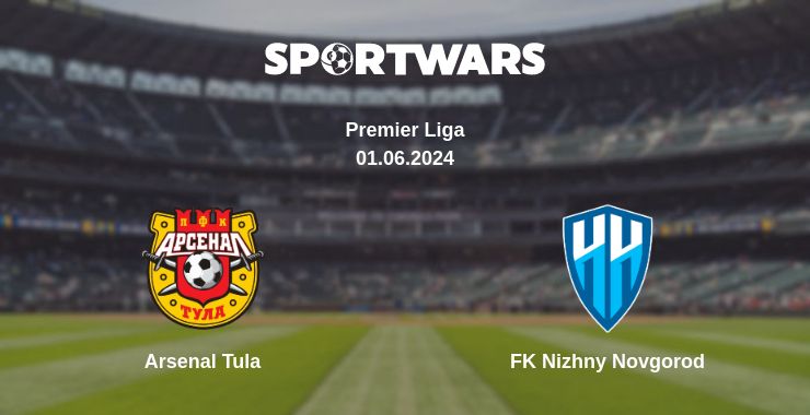 Where to watch the match Arsenal Tula - FK Nizhny Novgorod