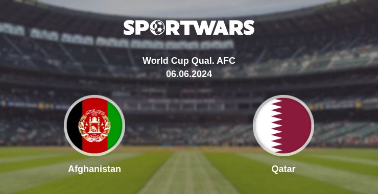 Where to watch the match Afghanistan - Qatar