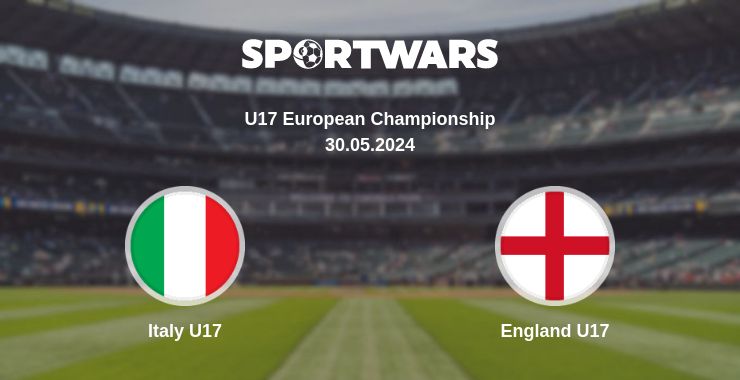 Where to watch the match Italy U17 - England U17