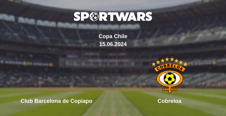 Where to watch the match Club Barcelona de Copiapo - Cobreloa