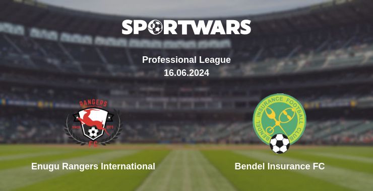 Where to watch the match Enugu Rangers International - Bendel Insurance FC