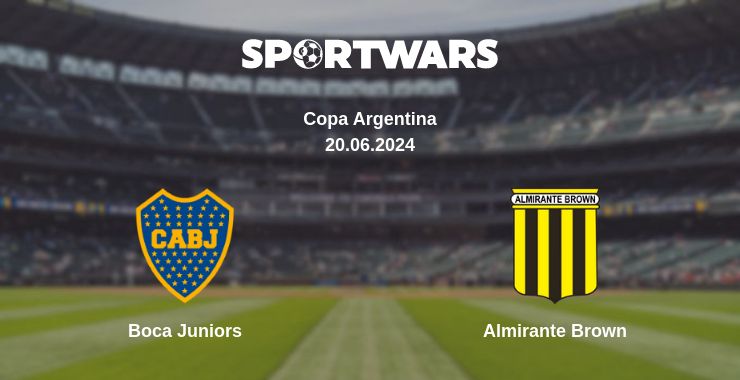 Where to watch the match Boca Juniors - Almirante Brown