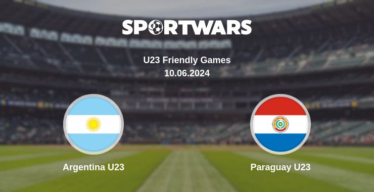 Where to watch the match Argentina U23 - Paraguay U23