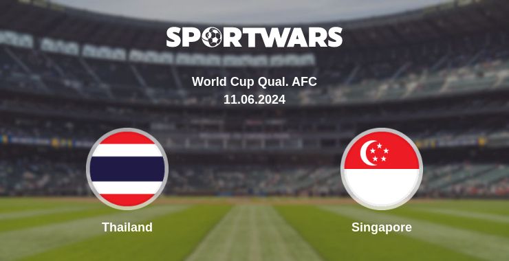 Where to watch the match Thailand - Singapore