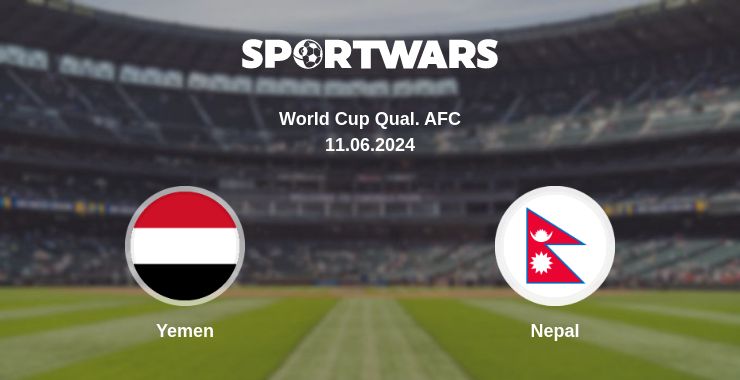 Where to watch the match Yemen - Nepal