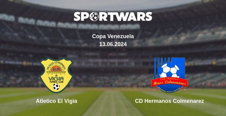 Where to watch the match Atletico El Vigia - CD Hermanos Colmenarez