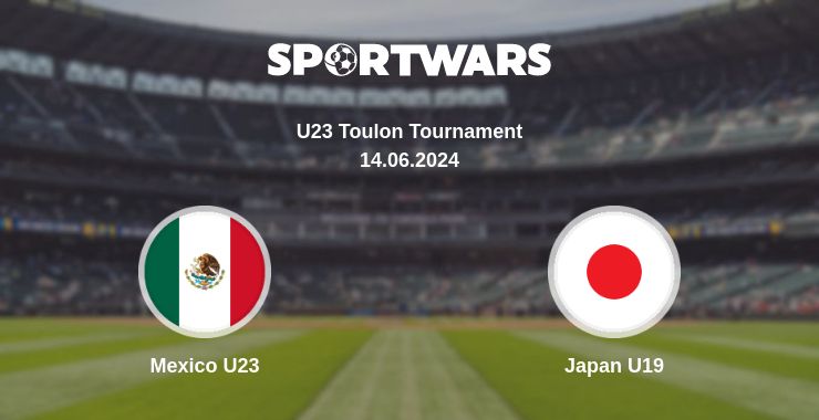 Where to watch the match Mexico U23 - Japan U19