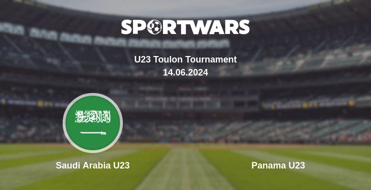 Where to watch the match Saudi Arabia U23 - Panama U23