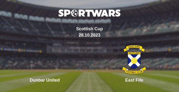 Where to watch the match Dunbar United - East Fife