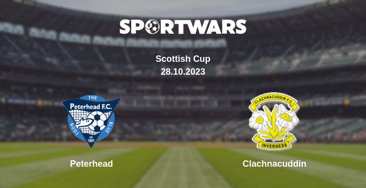 Where to watch the match Peterhead - Clachnacuddin