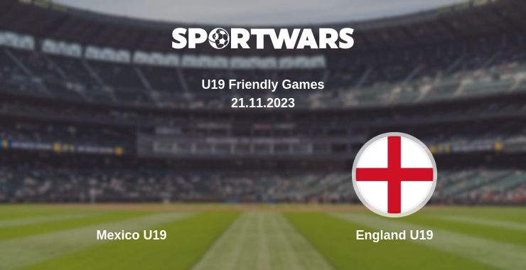 Where to watch the match Mexico U19 - England U19