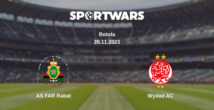 Where to watch the match AS FAR Rabat - Wydad AC