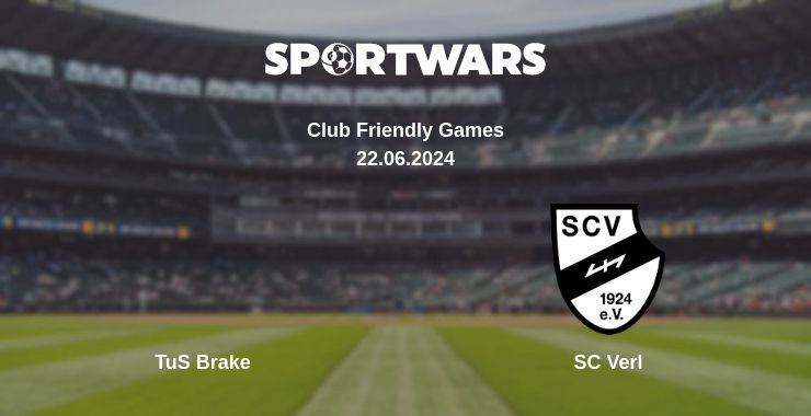 Where to watch the match TuS Brake - SC Verl