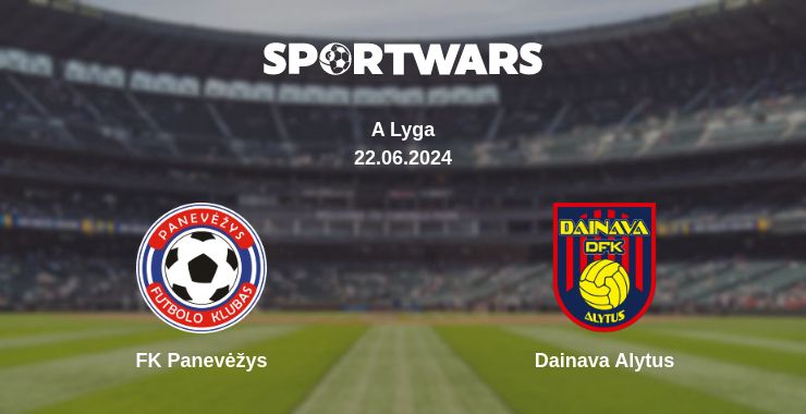 Where to watch the match FK Panevėžys - Dainava Alytus