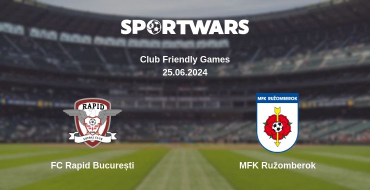 Where to watch the match FC Rapid București - MFK Ružomberok