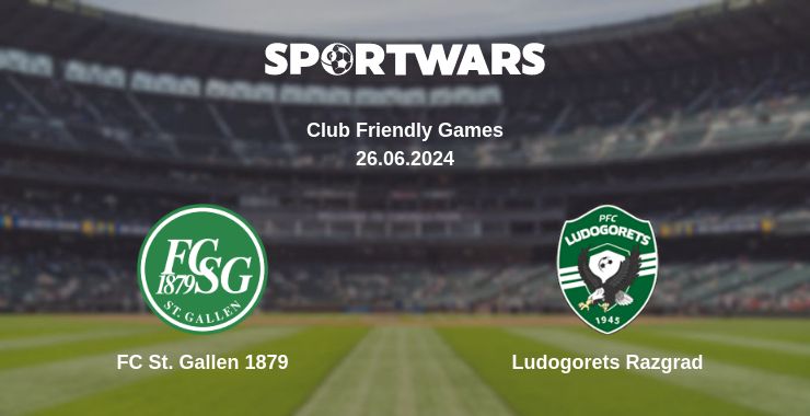 Where to watch the match FC St. Gallen 1879 - Ludogorets Razgrad