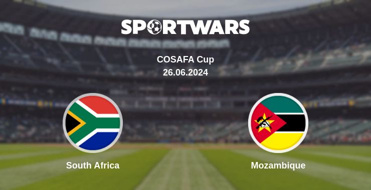 Where to watch the match South Africa - Mozambique