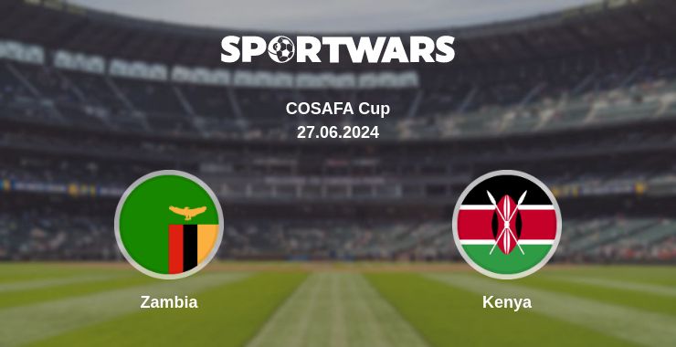 Where to watch the match Zambia - Kenya