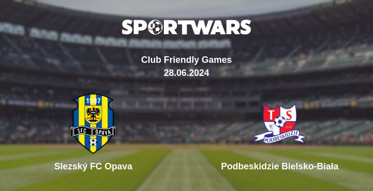 Where to watch the match Slezský FC Opava - Podbeskidzie Bielsko-Biała